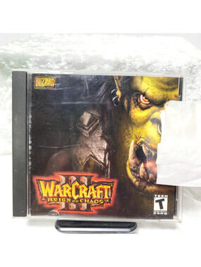 WARCRAFT III 3 Battle Chest Reign of Chaos Pc Cd Rom Tested